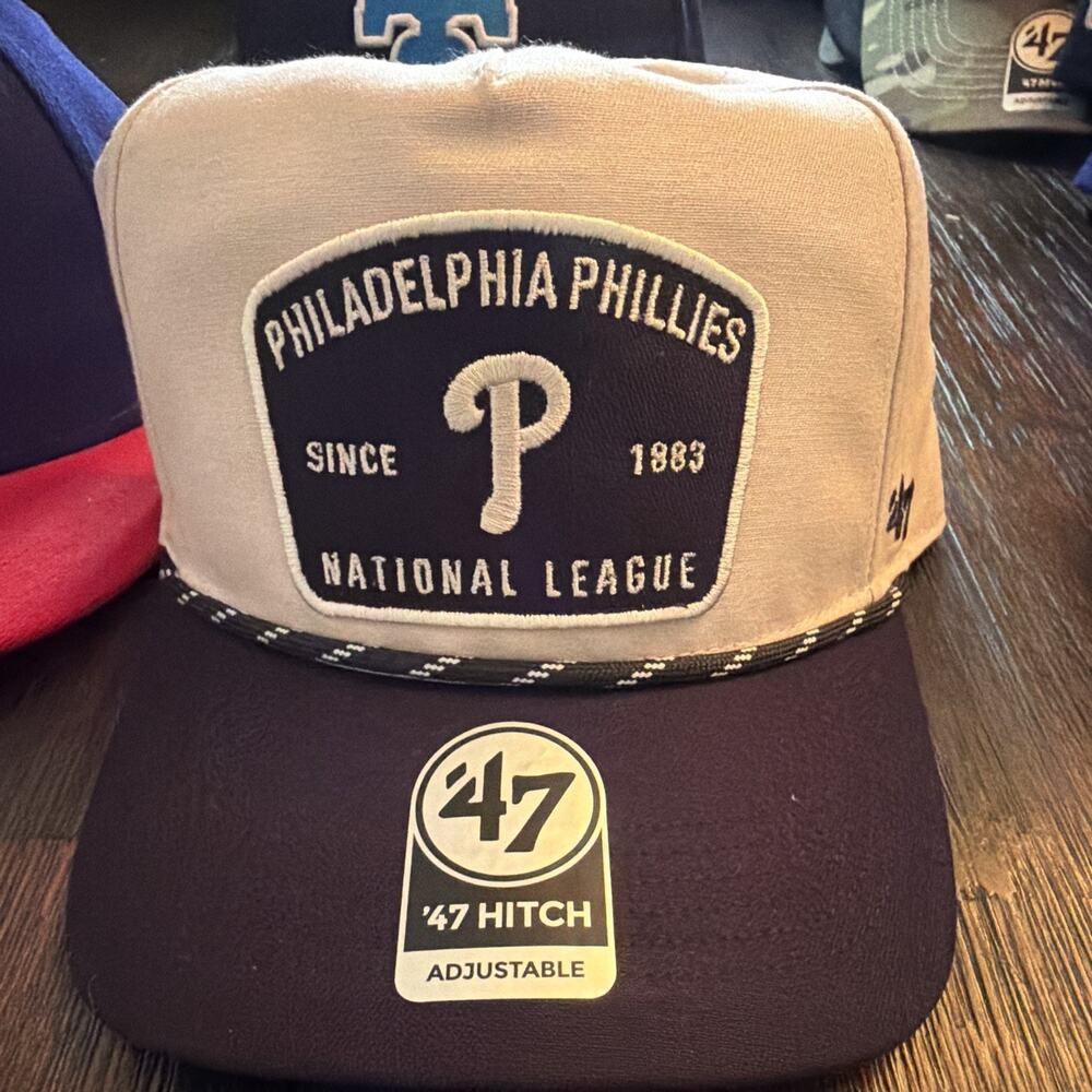 BUNDLE of 5 Philadelphia Phillies Hats MLB adjustable NWT